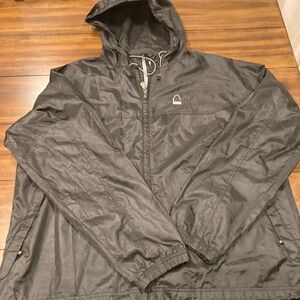 Sierra Designs Black Wind Breaker / Rain Jacket XXL